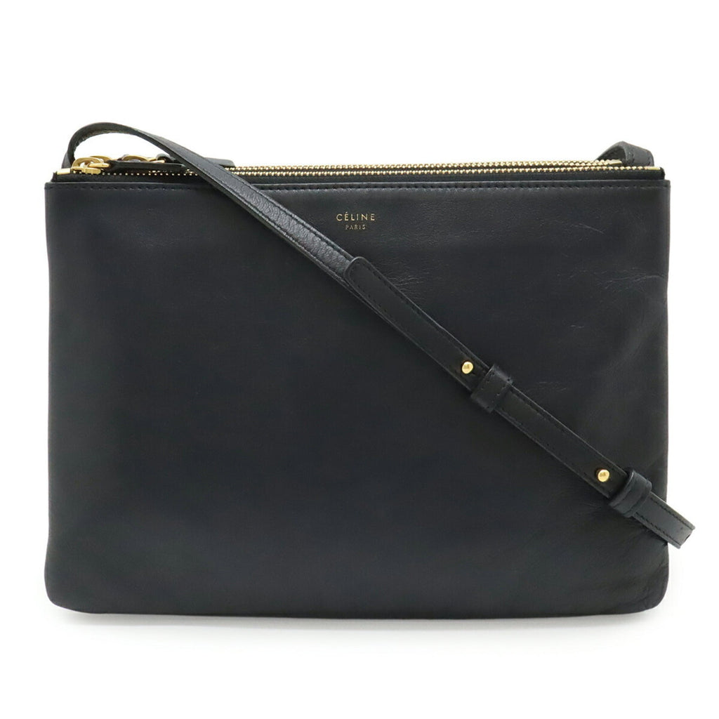 Trio Crossbody Bag Leather Large
