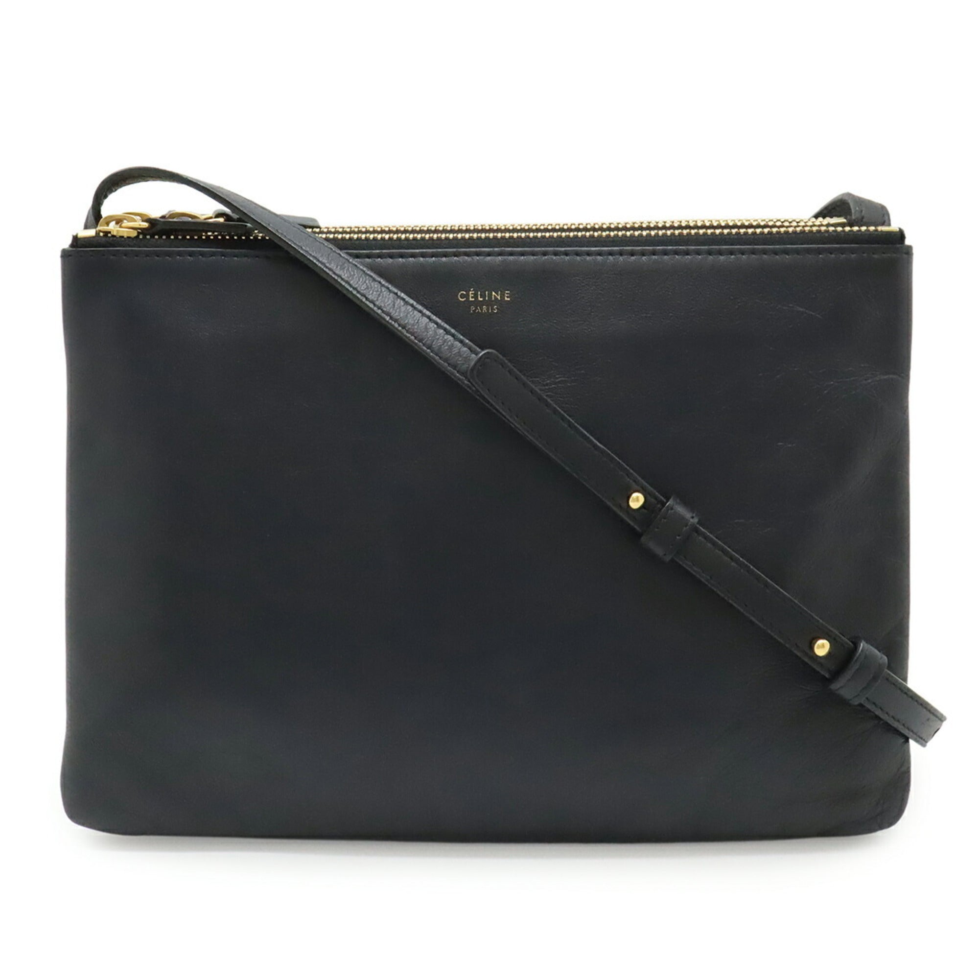 Trio Crossbody Bag Leather Large