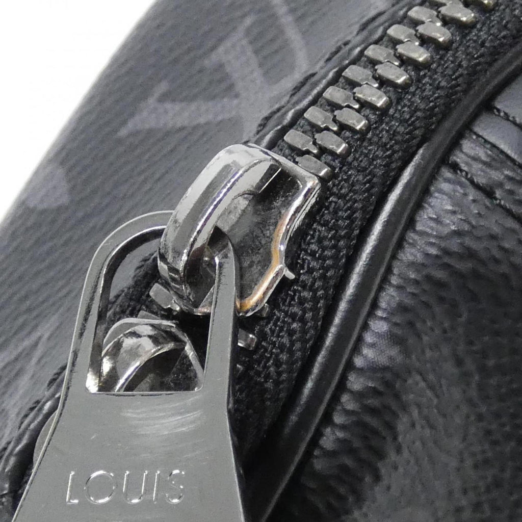 Louis Vuitton Black Coated Canvas Shoulder Bag (Pre-Owned)