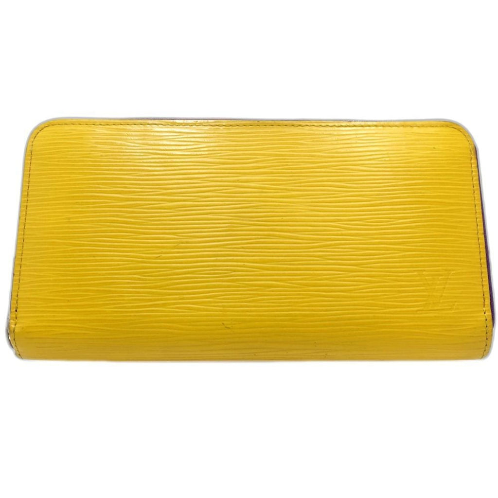 Louis Vuitton Epi Citron Leather Long Wallet (Bi-Fold) (Pre-Owned)