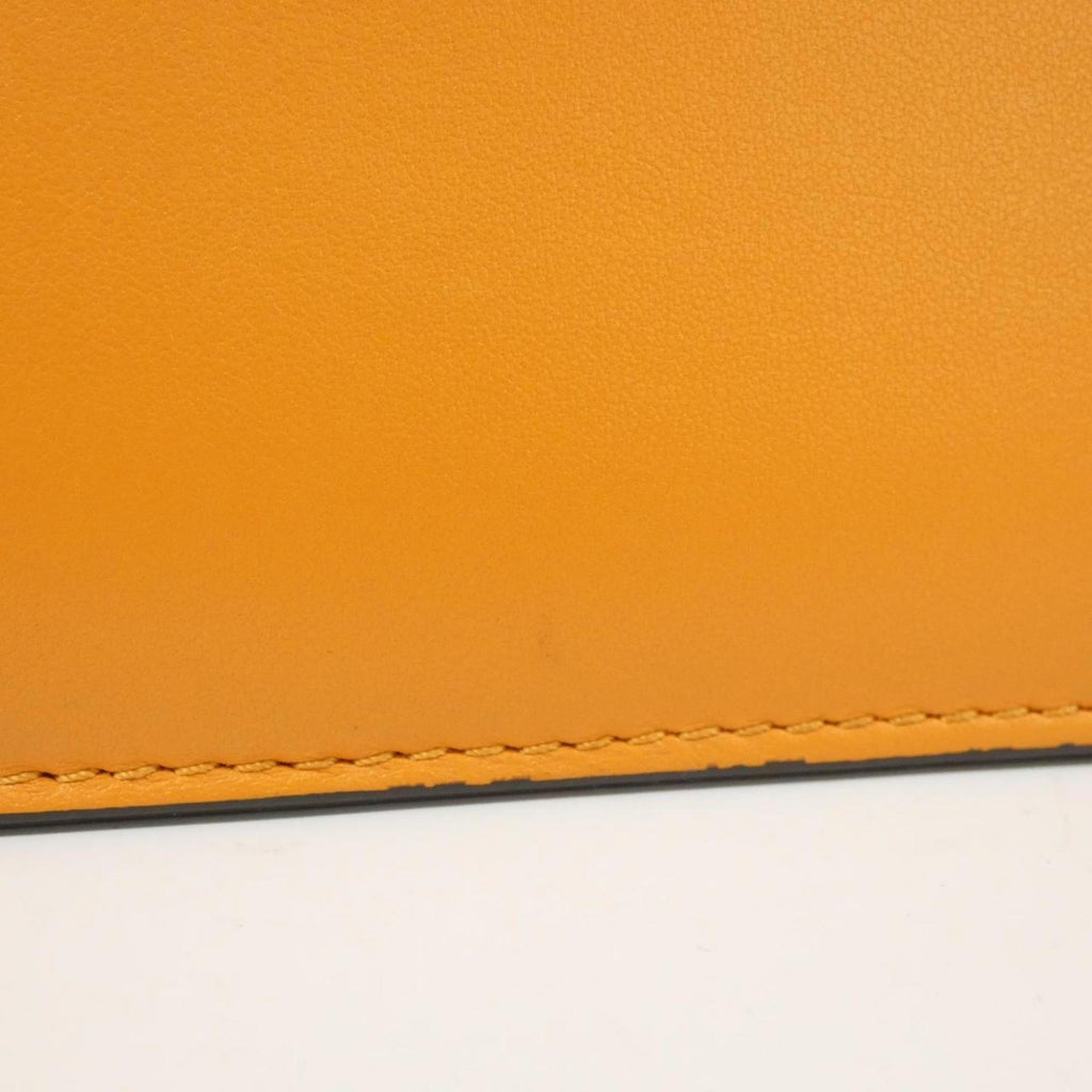Louis Vuitton Orange Leather Shoulder Bag (Pre-Owned)