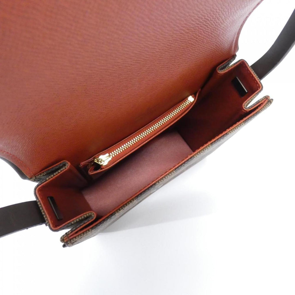 Louis Vuitton Ebene Coated Canvas Shoulder Bag (Pre-Owned)