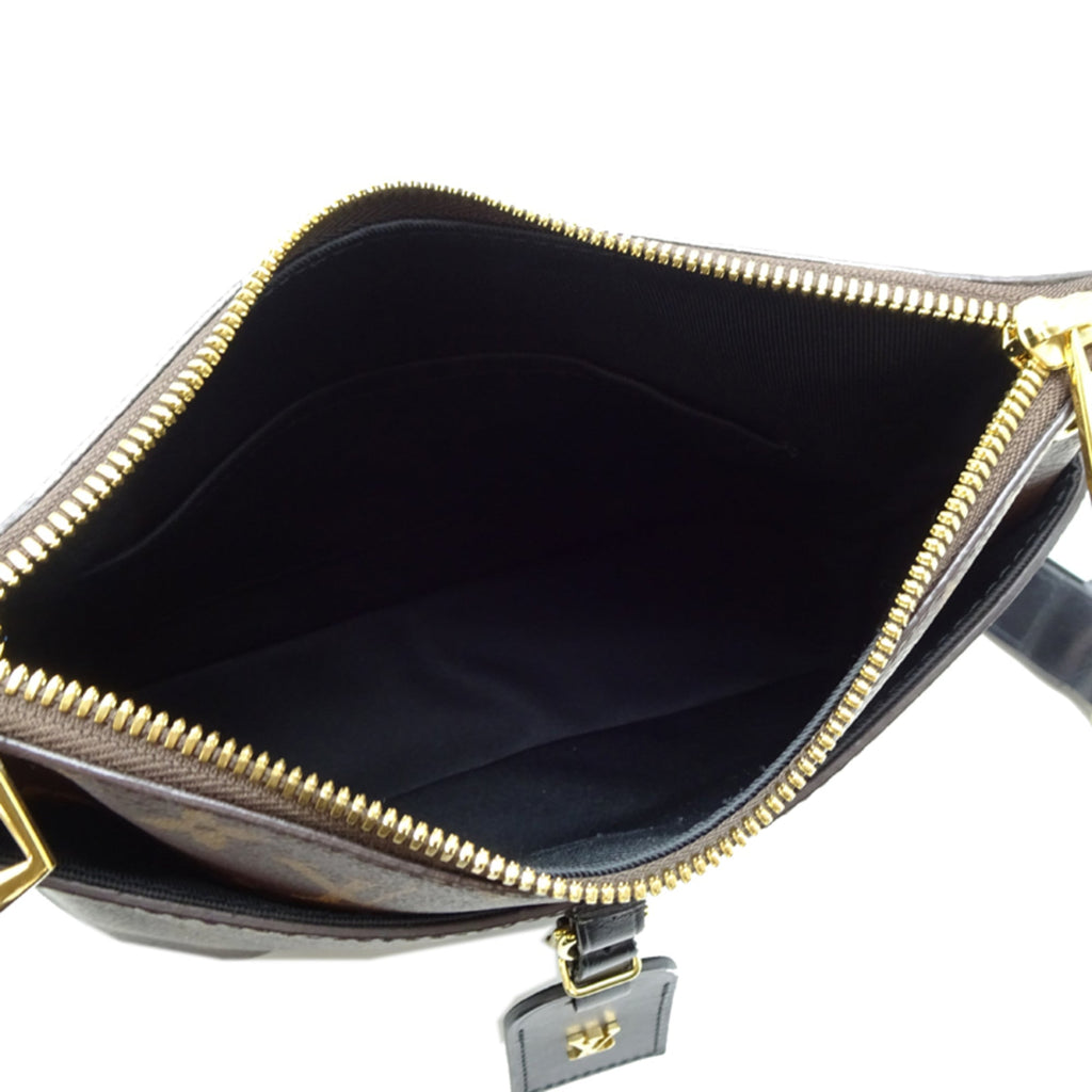 Louis Vuitton Black Brown Monogram Noir Monogram Shoulder Bag (Pre-Owned)