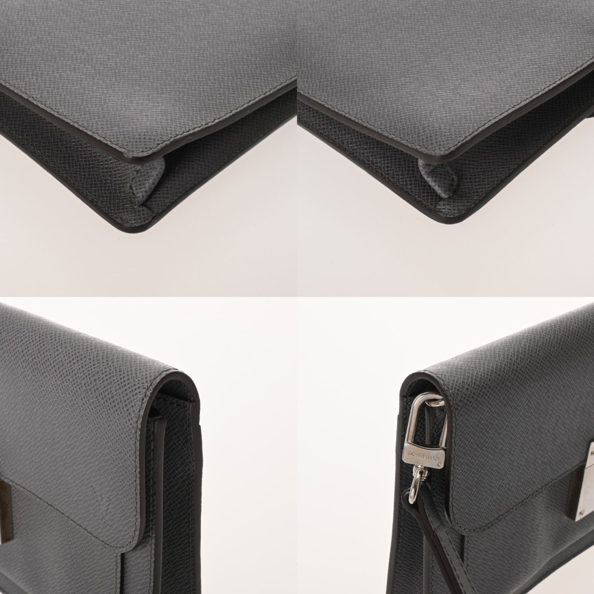 Louis Vuitton Glacier Cuir Ombre Leather Clutch Bag (Pre-Owned)