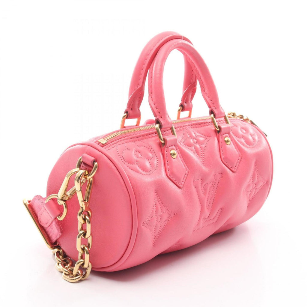 Louis Vuitton Pink Leather Handbag (Pre-Owned)