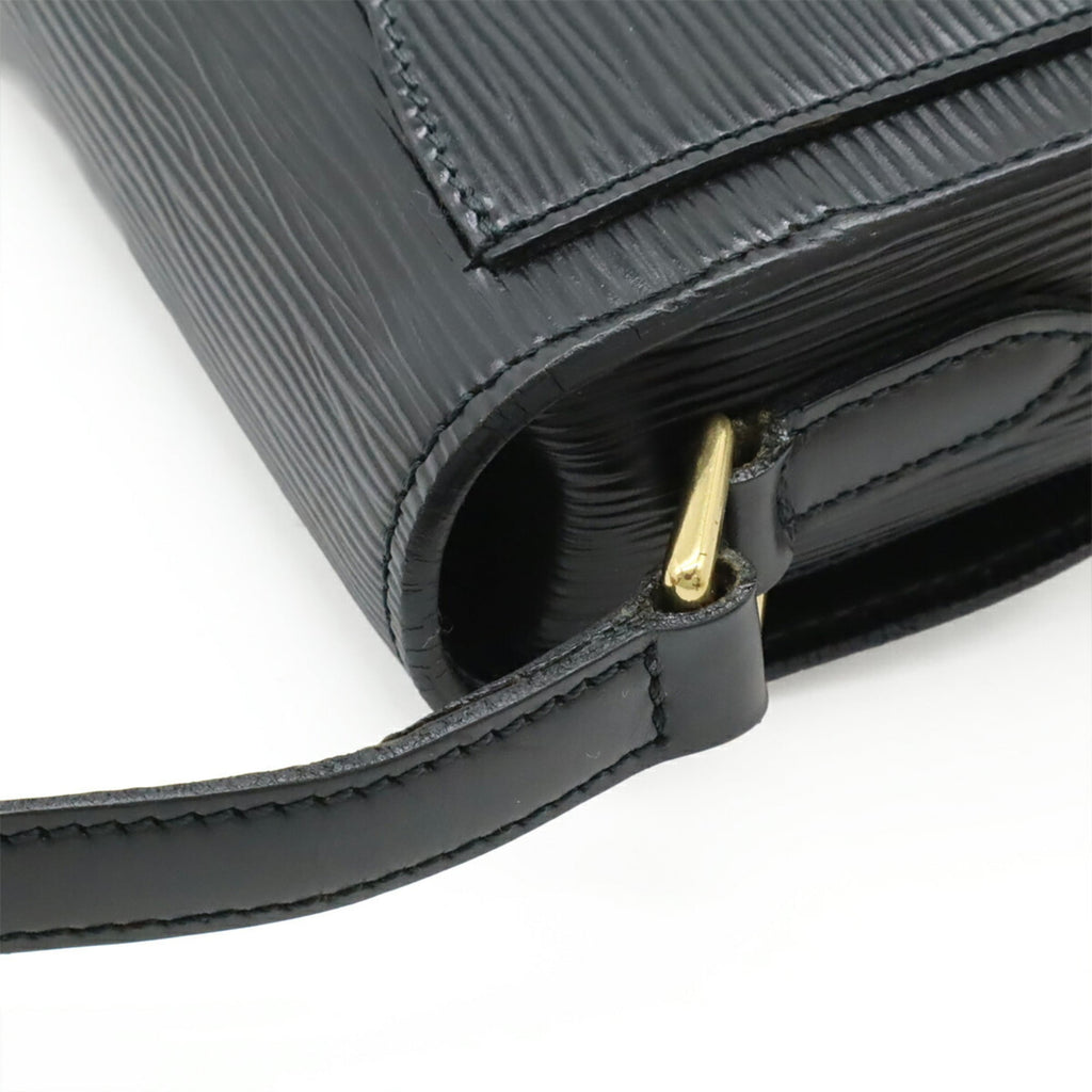 Louis Vuitton Epi Black Noir Epi Leather Pochette Shoulder Bag (Pre-Owned)