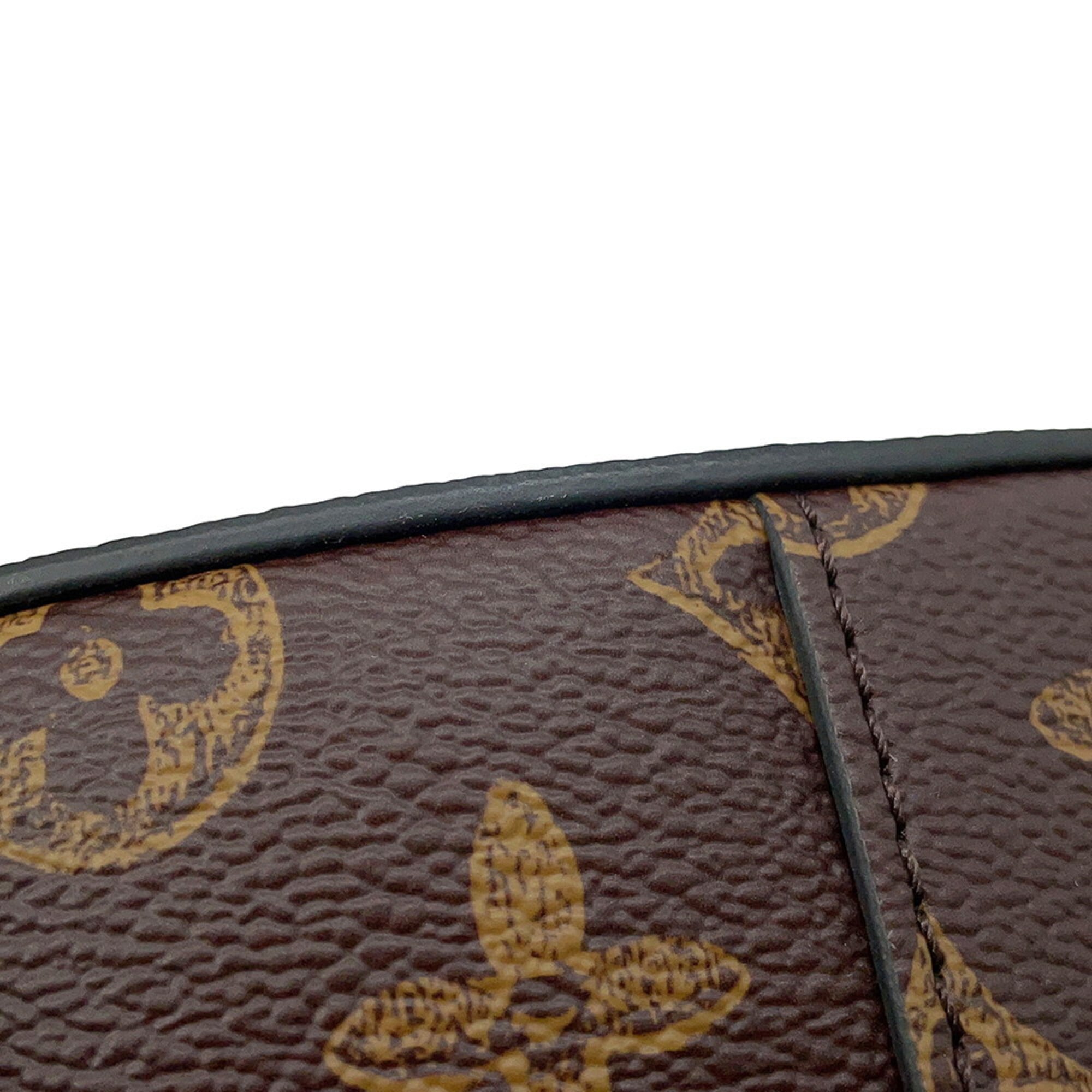 Louis Vuitton Noir Monogram Shoulder Bag (Pre-Owned)