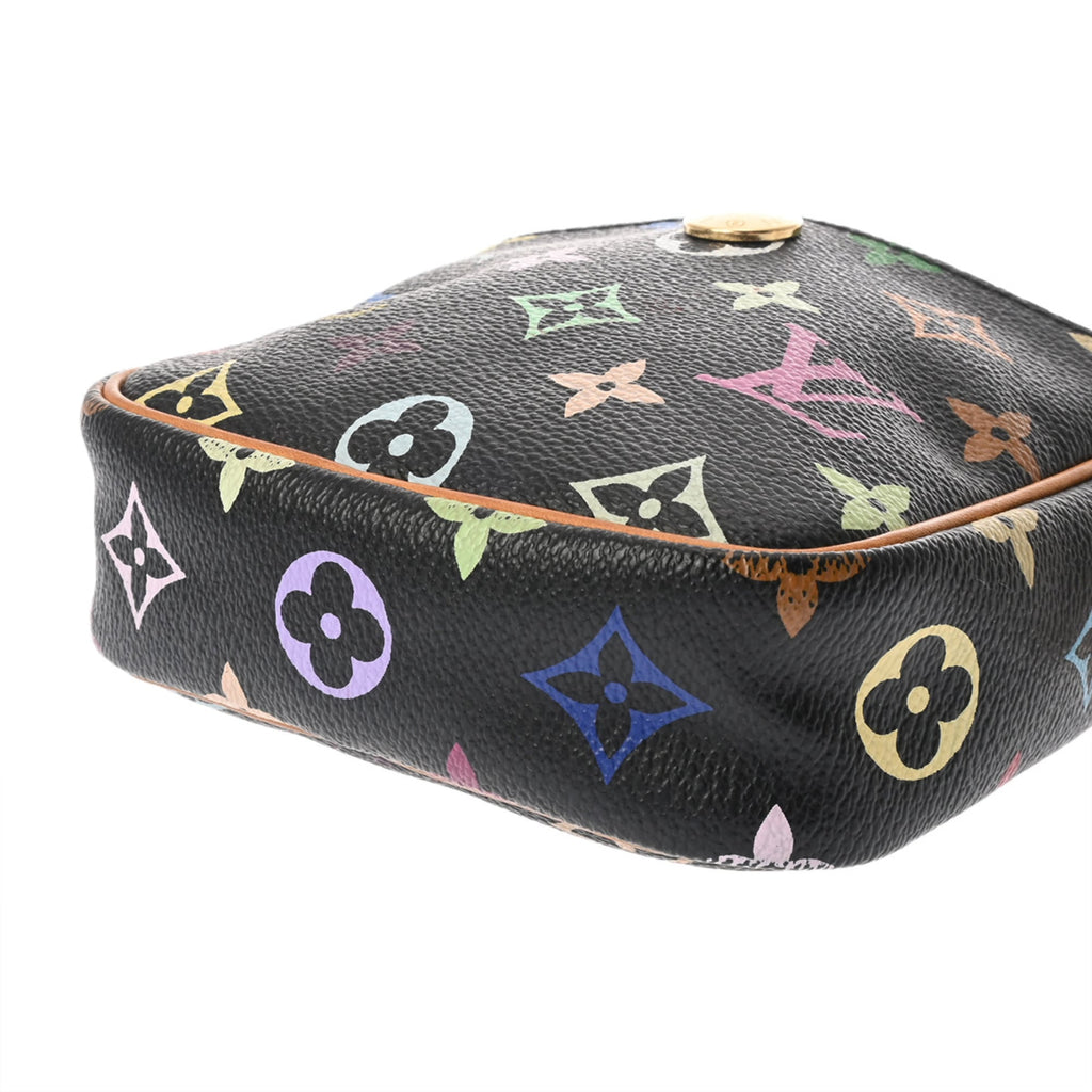 Louis Vuitton Multi-Color Noir Monogram Multicolore Shoulder Bag (Pre-Owned)