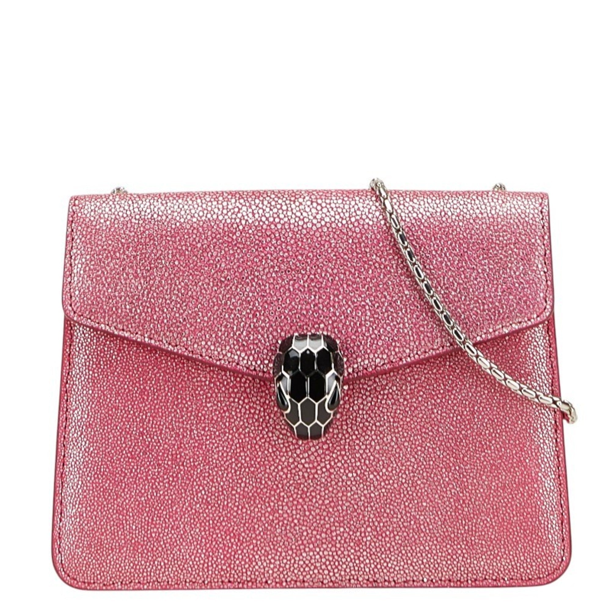 Serpenti Forever Shoulder Bag Stingray Small