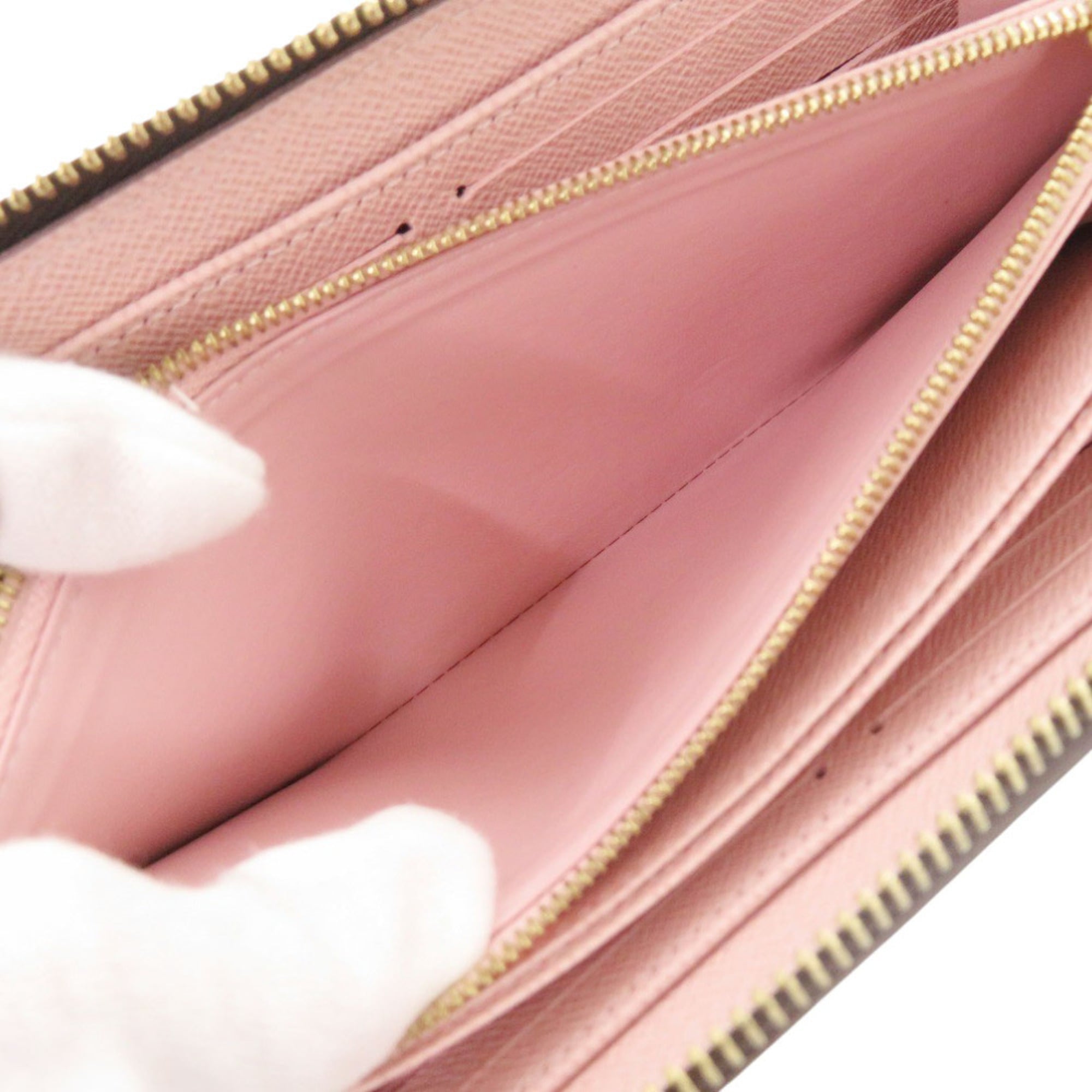 Louis Vuitton Monogram Rose Ballerine Monogram Long Wallet (Bi-Fold) (Pre-Owned)