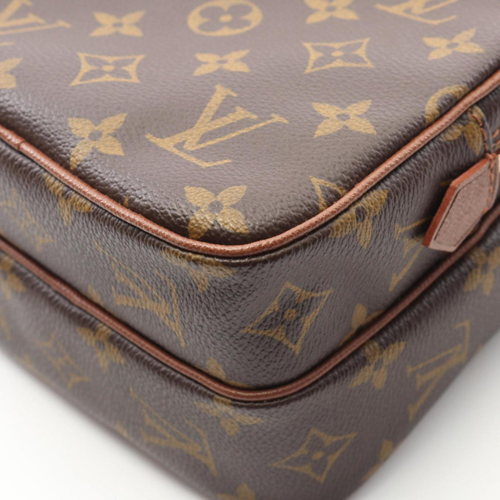 Louis Vuitton Brown Monogram Coated Canvas Shoulder Bag (Pre-Owned)