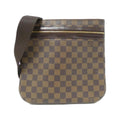 Louis Vuitton Brown Coated Canvas Pochette Shoulder Bag (Pre-Owned)