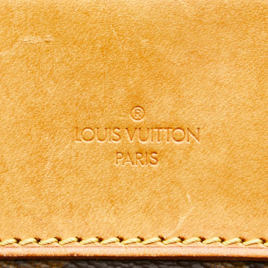 Louis Vuitton Monogram Brown Pvc Leather Handbag (Pre-Owned)