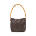 Louis Vuitton Monogram Brown Monogram Leather Shoulder Bag (Pre-Owned)