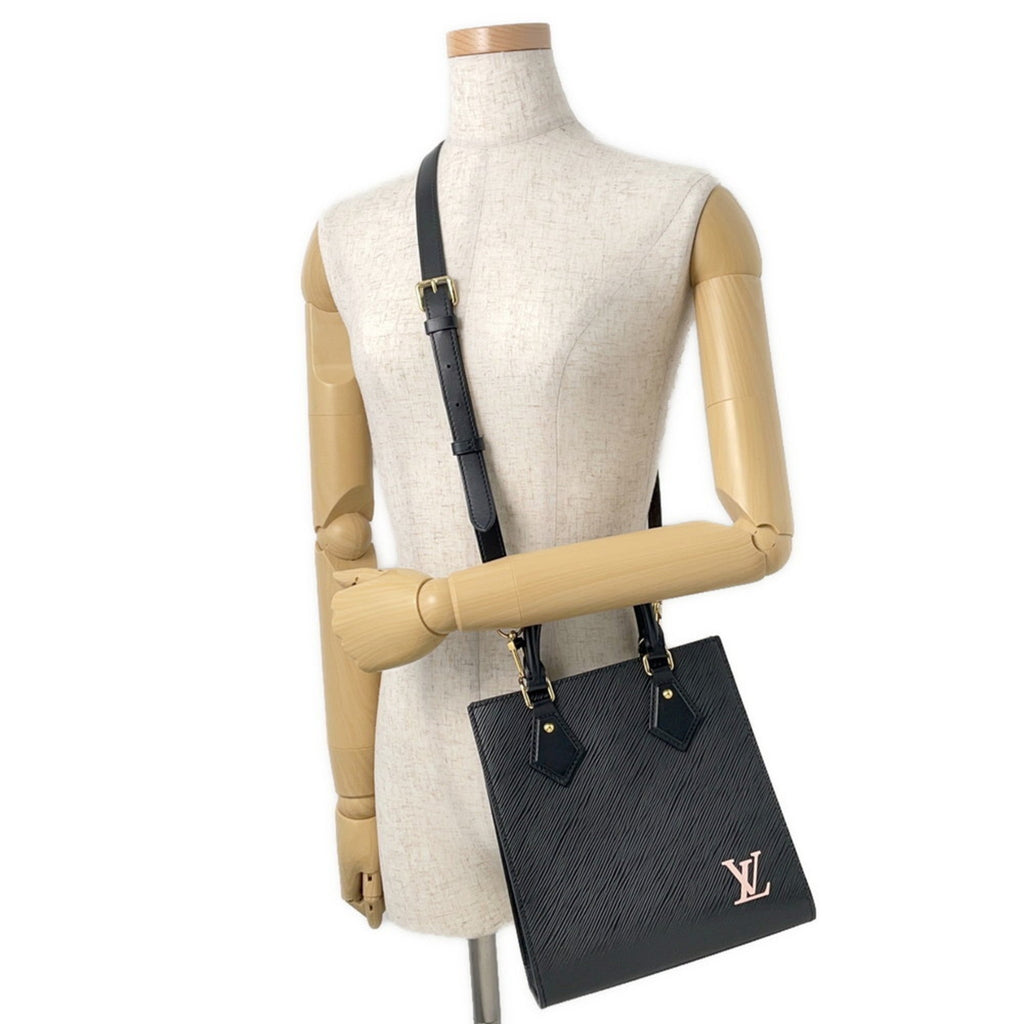 Louis Vuitton Epi Black Noir Epi Leather Handbag Shoulder Bag (Pre-Owned)