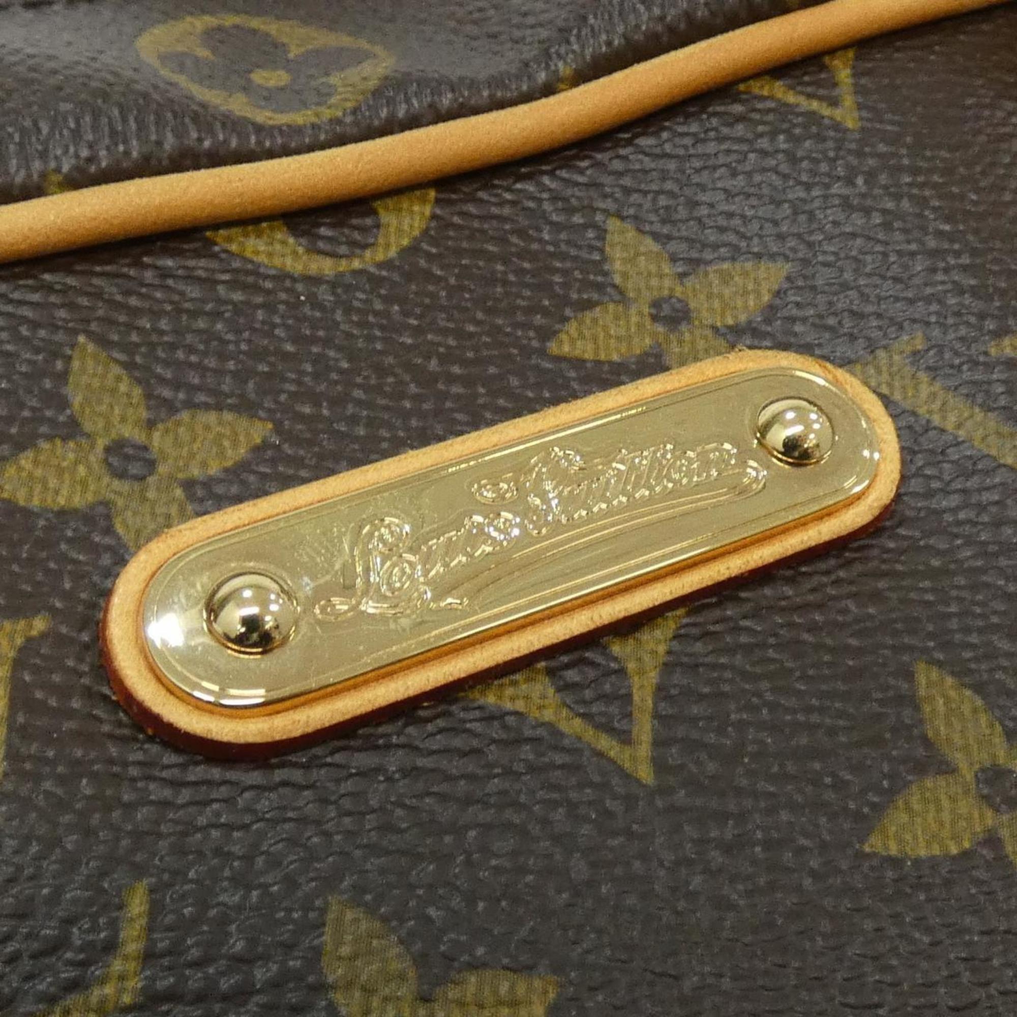 Louis Vuitton Marron Coated Canvas Shoulder Bag (Pre-Owned)