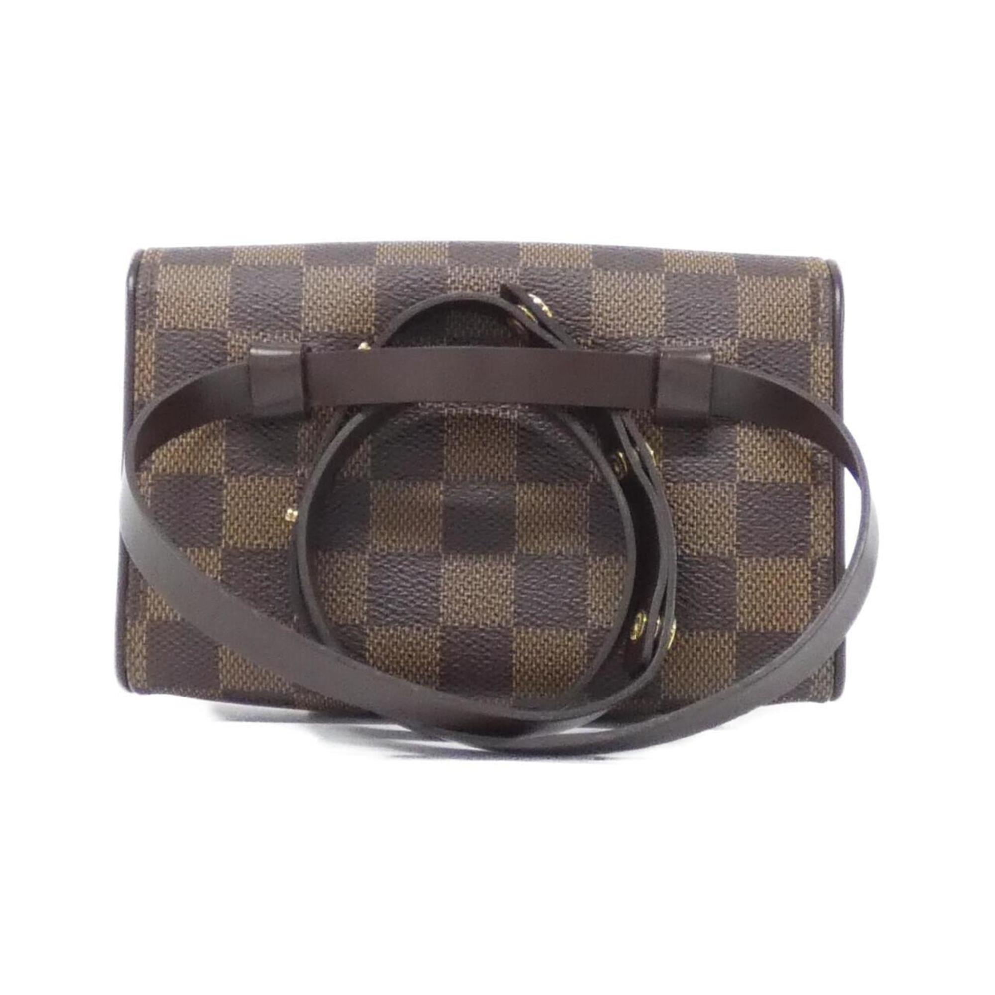 Louis Vuitton Ebene Coated Canvas Fanny Pack Pochette (Pre-Owned)