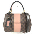 Louis Vuitton Damier Brown Pink Damier Canvas Handbag Shoulder Bag (Pre-Owned)