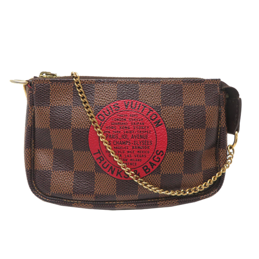 Louis Vuitton Damier Brown Pouch (Pre-Owned)