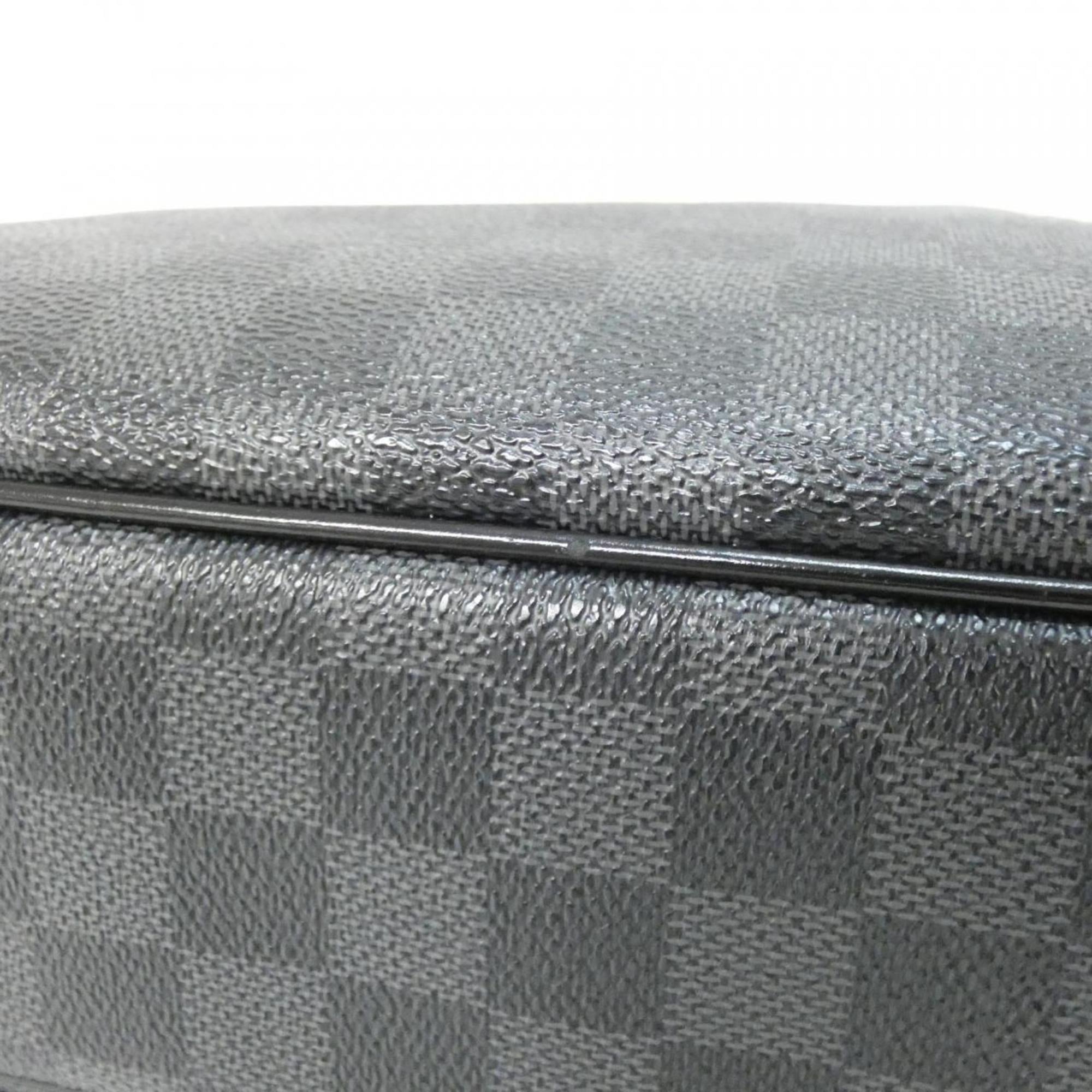Louis Vuitton Damier Graphite Graphite Coated Canvas Shoulder Bag (Pre-Owned)