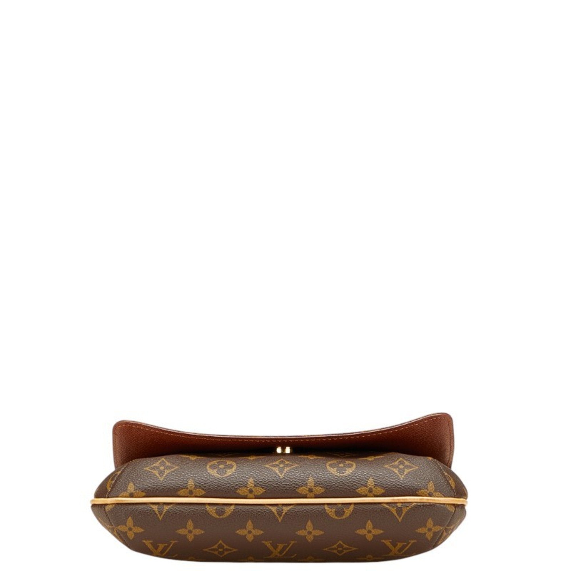 Louis Vuitton Brown Pvc Leather Shoulder Bag (Pre-Owned)
