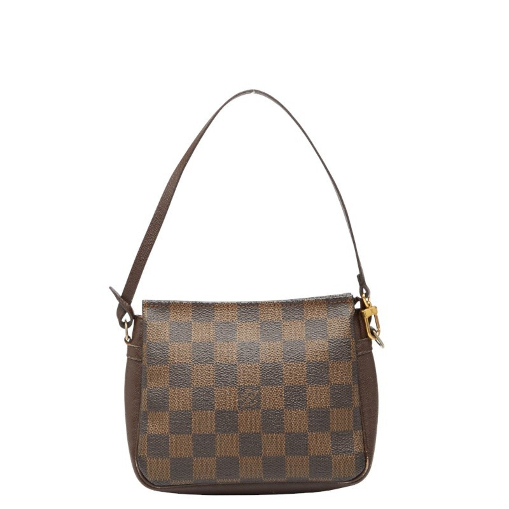 Louis Vuitton Brown Pvc Leather Shoulder Bag (Pre-Owned)