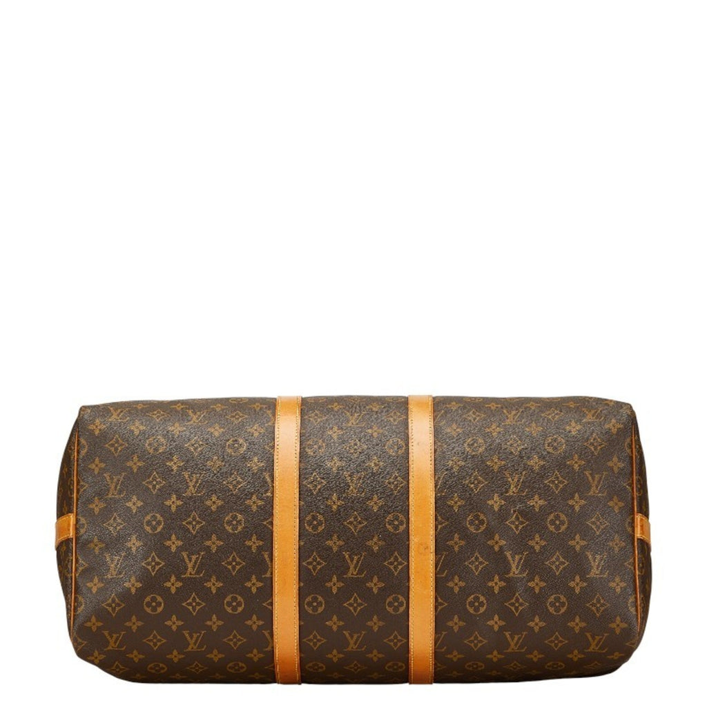 Louis Vuitton Monogram Brown Pvc Leather Boston Bag Shoulder Bag (Pre-Owned)
