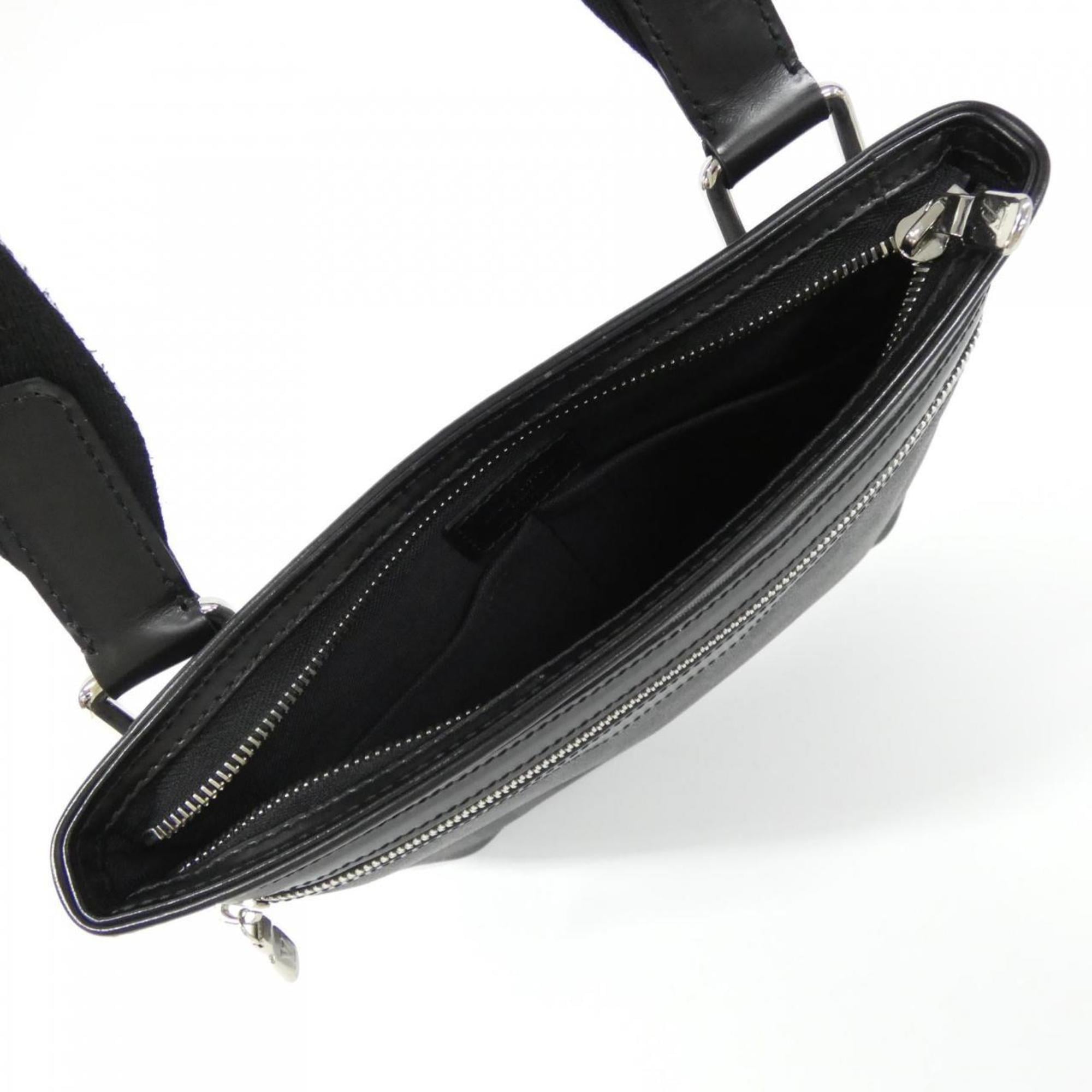 Louis Vuitton Graphite Gray Coated Canvas Shoulder Bag (Pre-Owned)