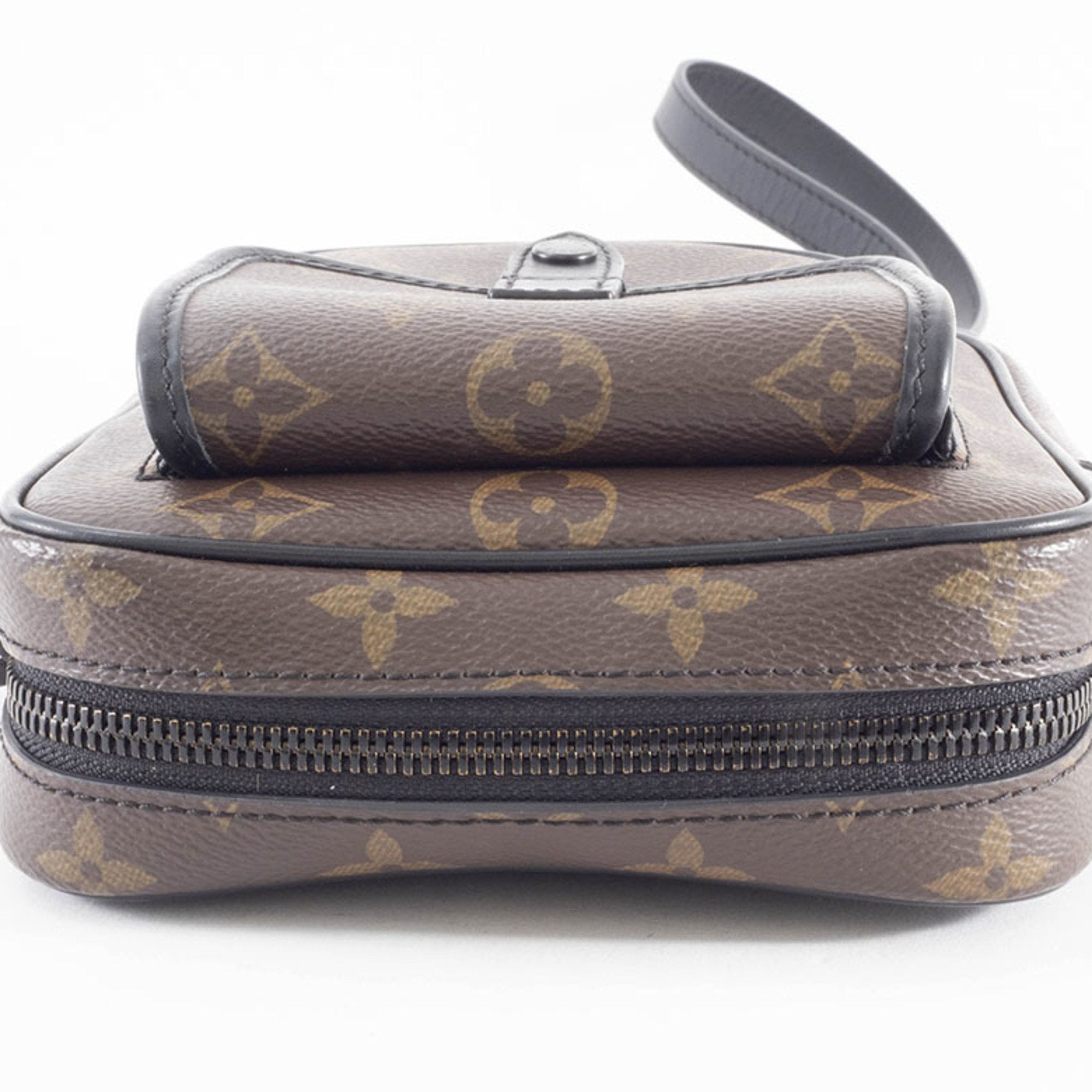 Louis Vuitton Monogram Macassar Dark Brown Shoulder Bag (Pre-Owned)