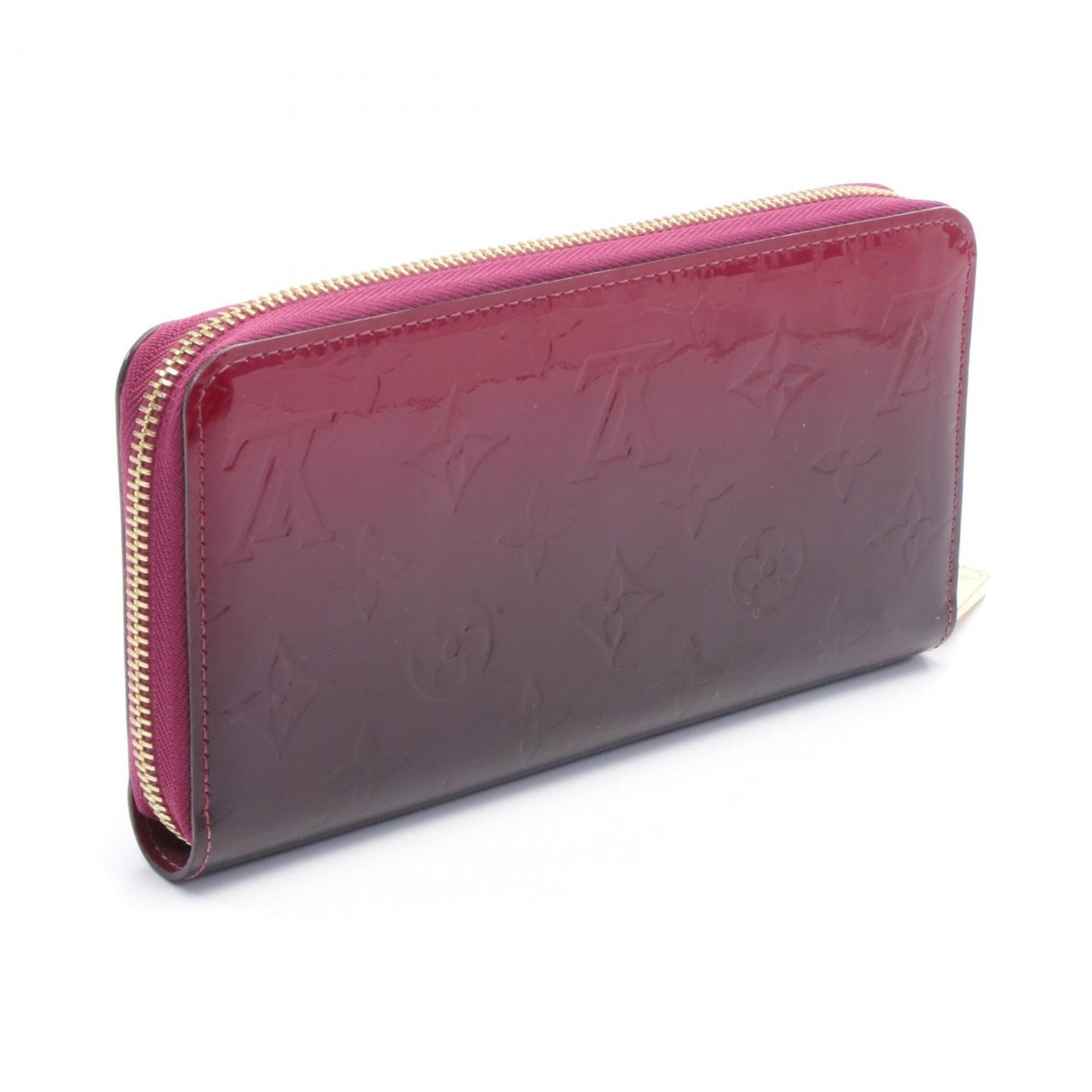 Louis Vuitton Bordeaux Rouge Monogram Vernis Long Wallet (Bi-Fold) (Pre-Owned)