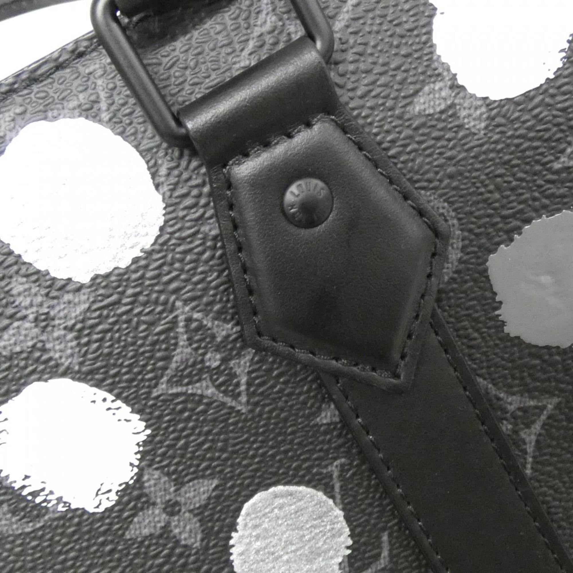 Louis Vuitton Monogram Eclipse Black Coated Canvas Handbag (Pre-Owned)