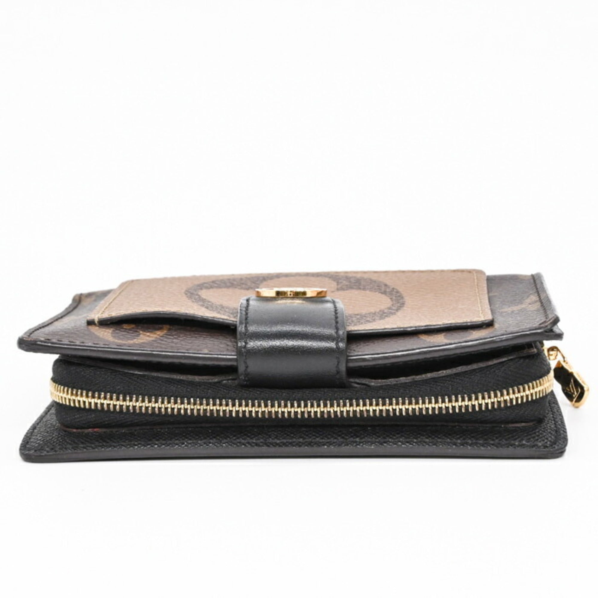 Louis Vuitton Brown Monogram Wallet (Bi-Fold) (Pre-Owned)