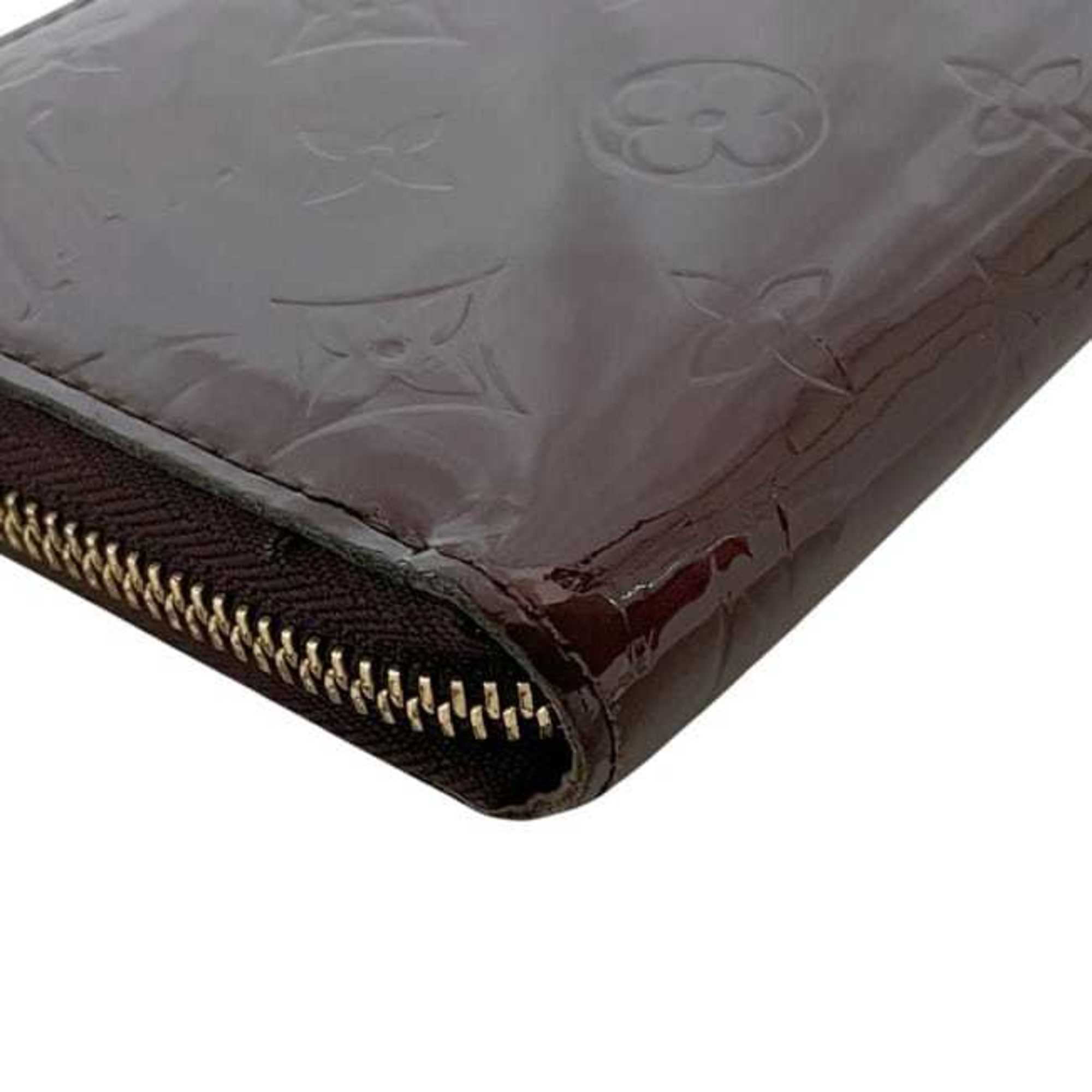 Louis Vuitton Amarante Wine Monogram Vernis Long Wallet (Bi-Fold) (Pre-Owned)