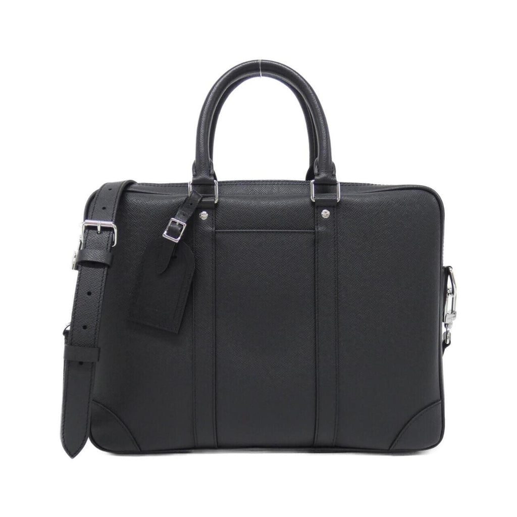 Louis Vuitton Silver Leather Handbag (Pre-Owned)