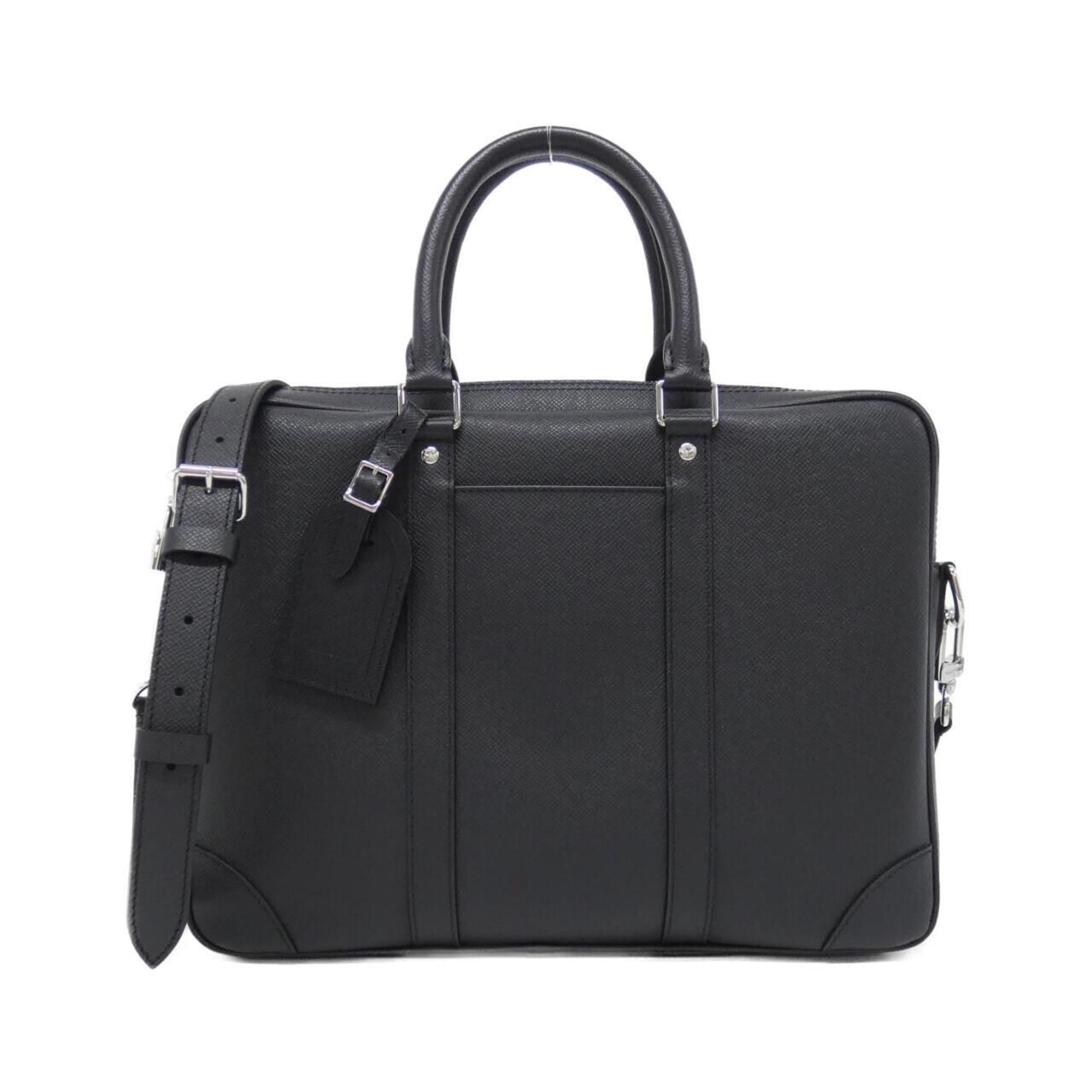 Louis Vuitton Silver Leather Handbag (Pre-Owned)