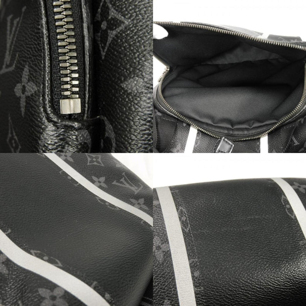 Louis Vuitton Monogram Eclipse Black Noir Monogram Eclipse Backpack (Pre-Owned)