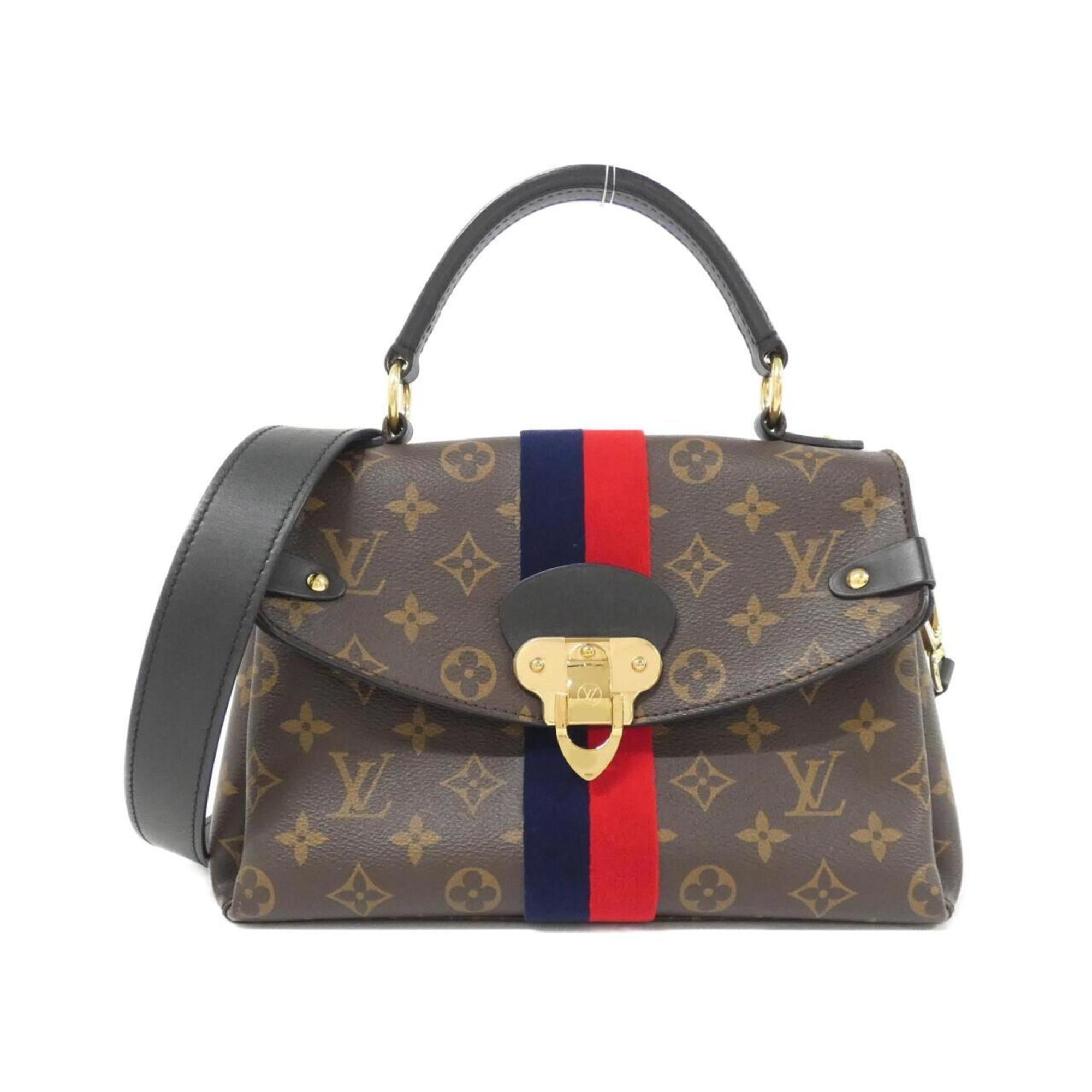 Louis Vuitton Cerise Marine Marron Monogram Monogram Handbag (Pre-Owned)