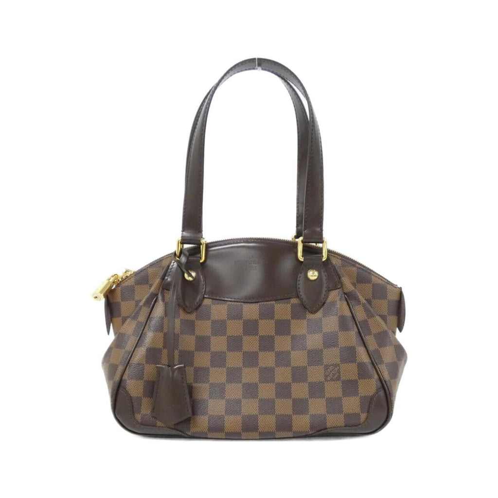 Louis Vuitton Damier Damier Canvas Ebene Damier Canvas Handbag (Pre-Owned)