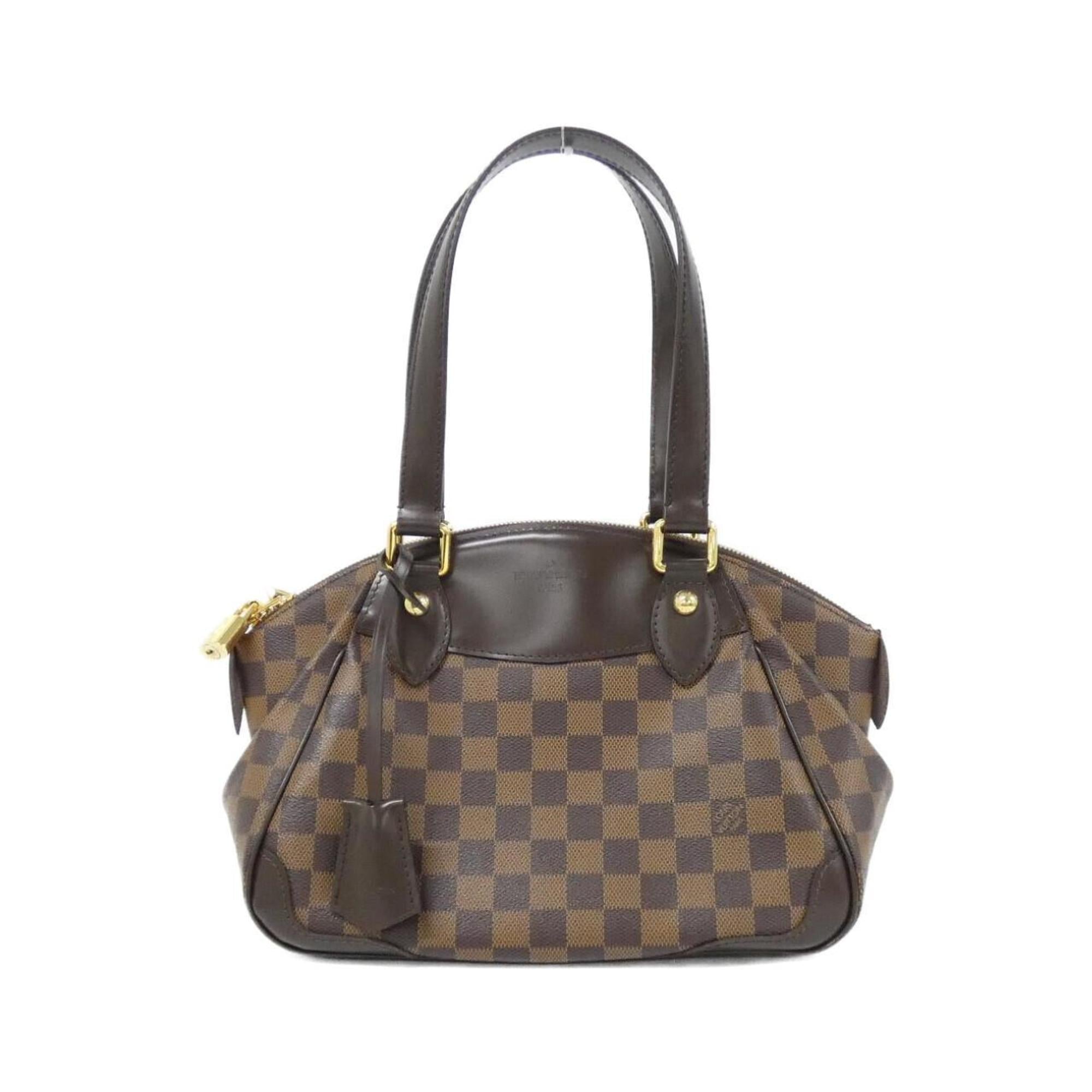 Louis Vuitton Damier Damier Canvas Ebene Damier Canvas Handbag (Pre-Owned)