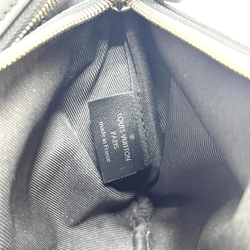 Louis Vuitton Black Galle Damier Graphite Shoulder Bag (Pre-Owned)