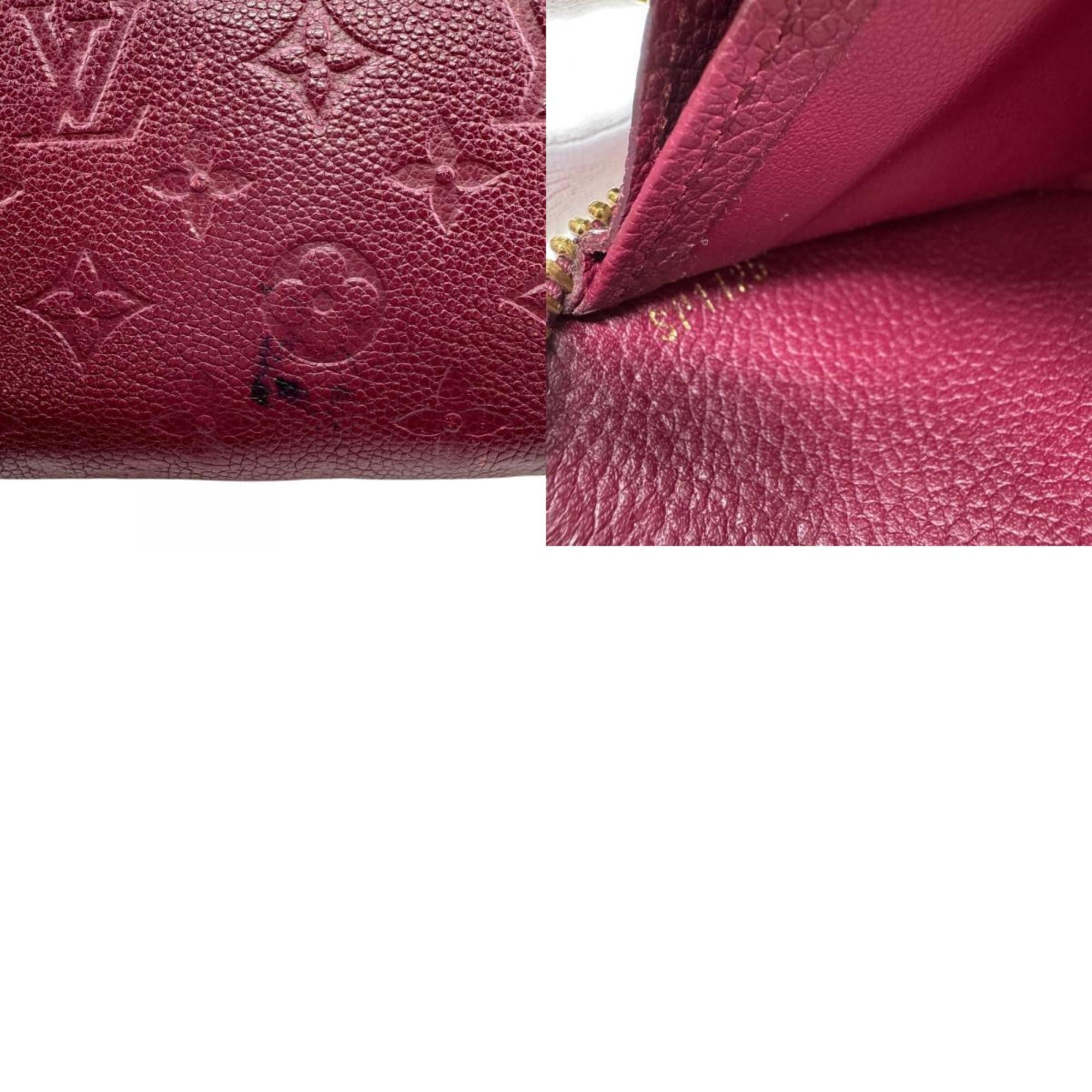 Louis Vuitton Aurore Leather Long Wallet (Bi-Fold) (Pre-Owned)