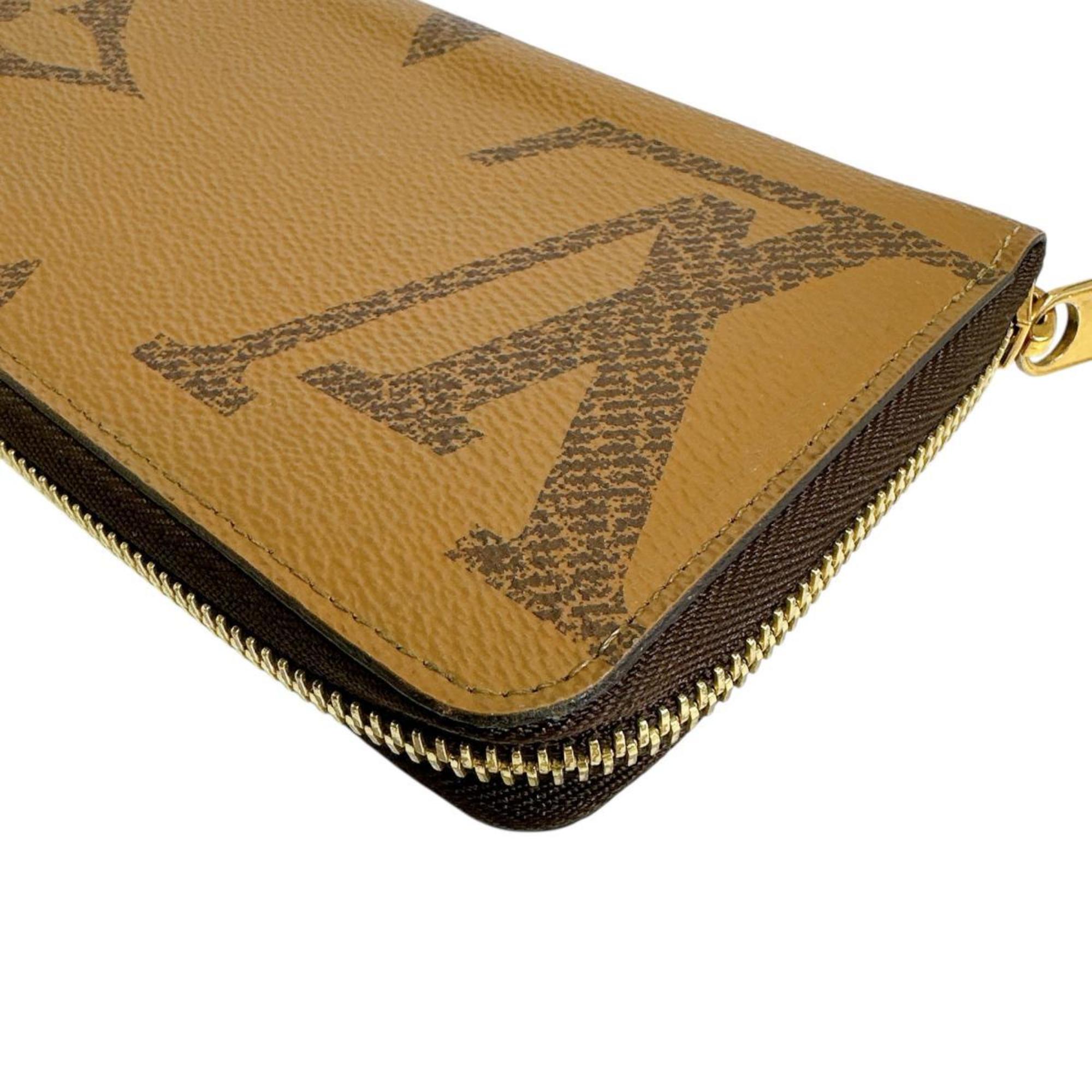 Louis Vuitton Brown Monogram Monogram Long Wallet (Bi-Fold) (Pre-Owned)