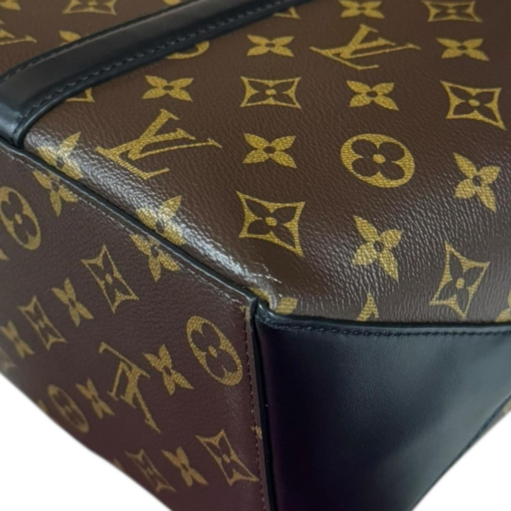 Louis Vuitton Monogram Macassar Black Brown Monogram Macassar Shoulder Bag (Pre-Owned)