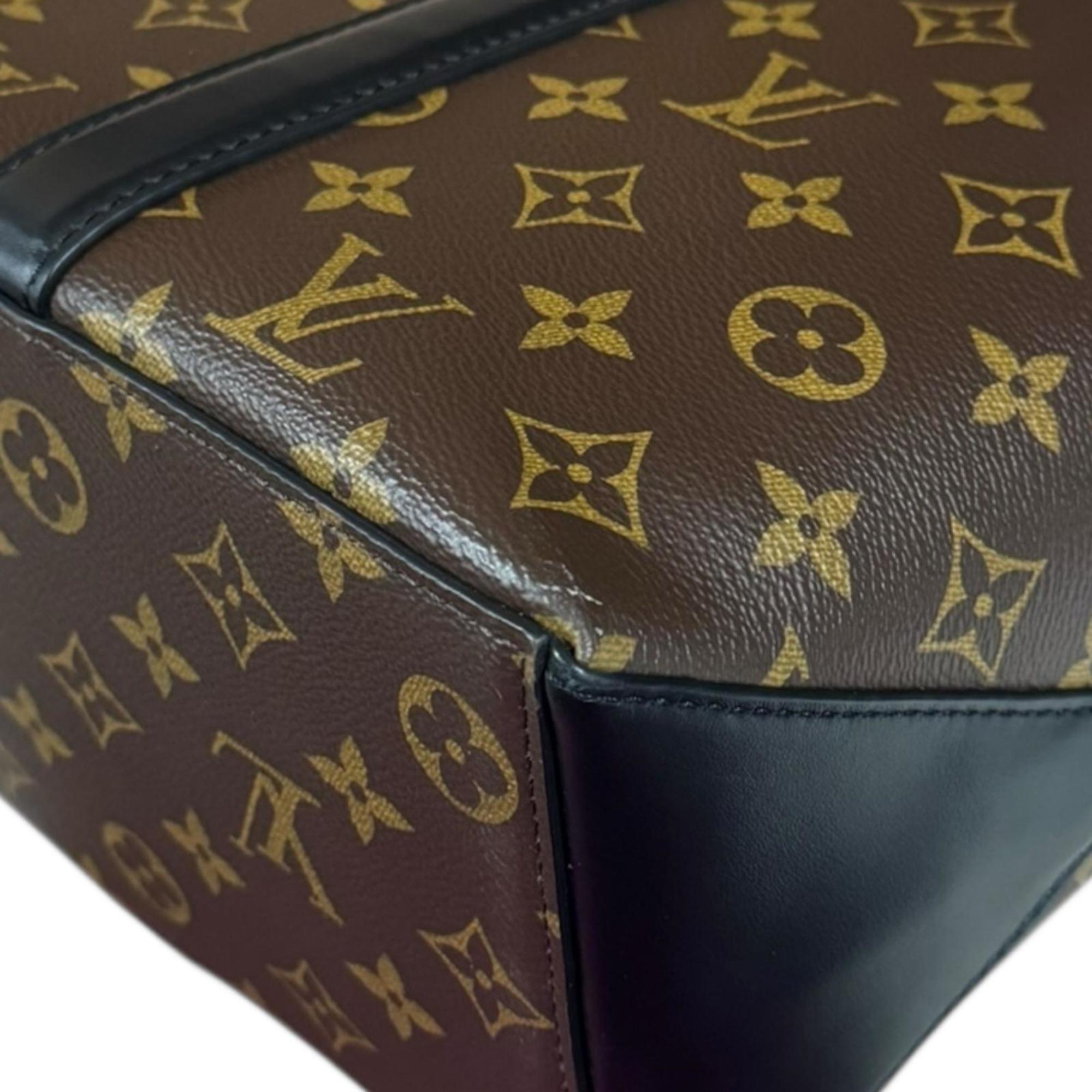 Louis Vuitton Monogram Macassar Black Brown Monogram Macassar Shoulder Bag (Pre-Owned)
