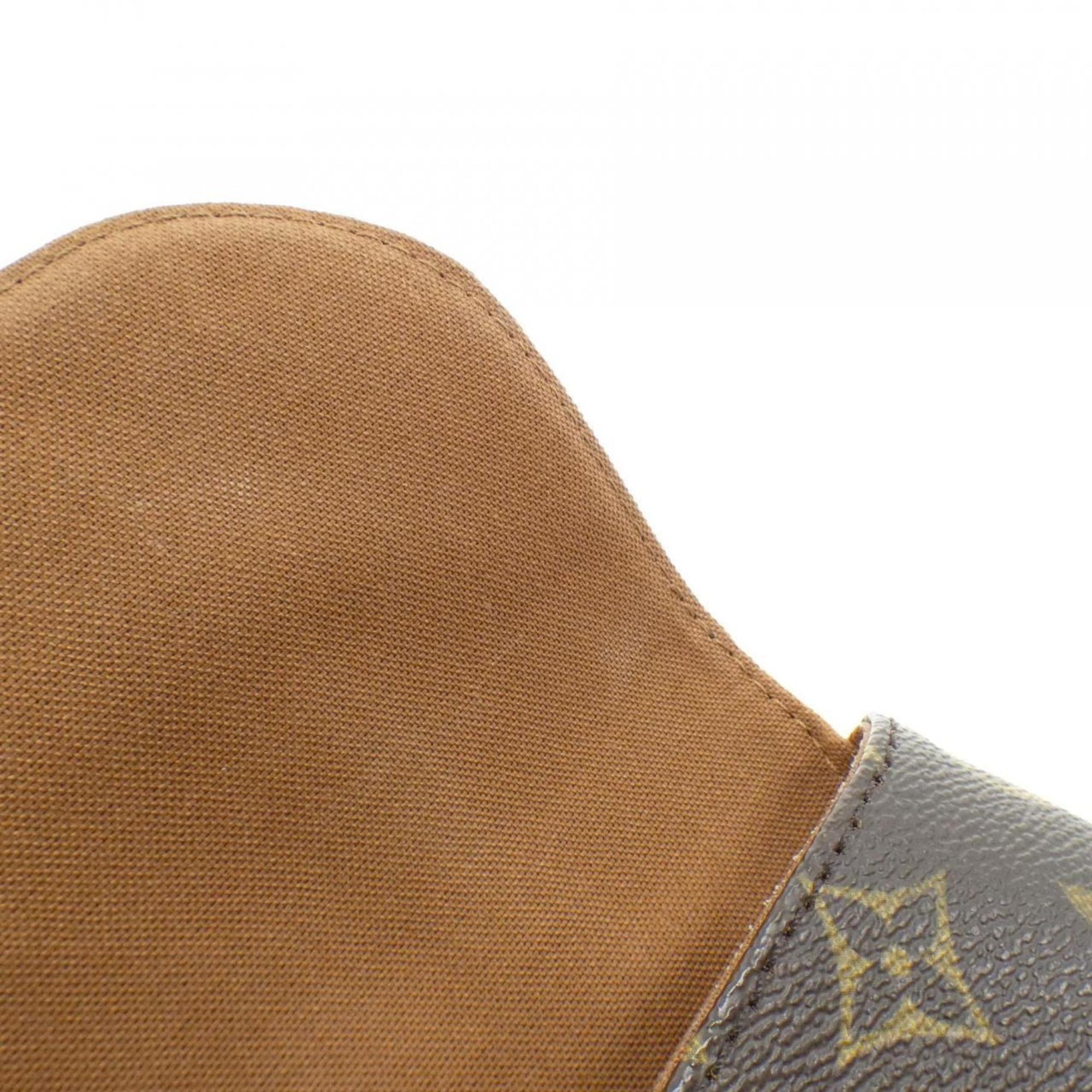 Louis Vuitton Marron Coated Canvas Fanny Pack Pochette (Pre-Owned)