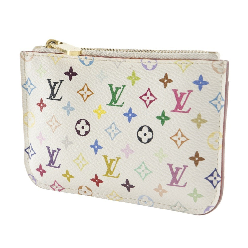 Louis Vuitton Multi-Color White Monogram Multicolore Pochette (Pre-Owned)