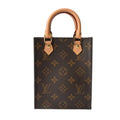 Louis Vuitton Brown Monogram Canvas Handbag (Pre-Owned)