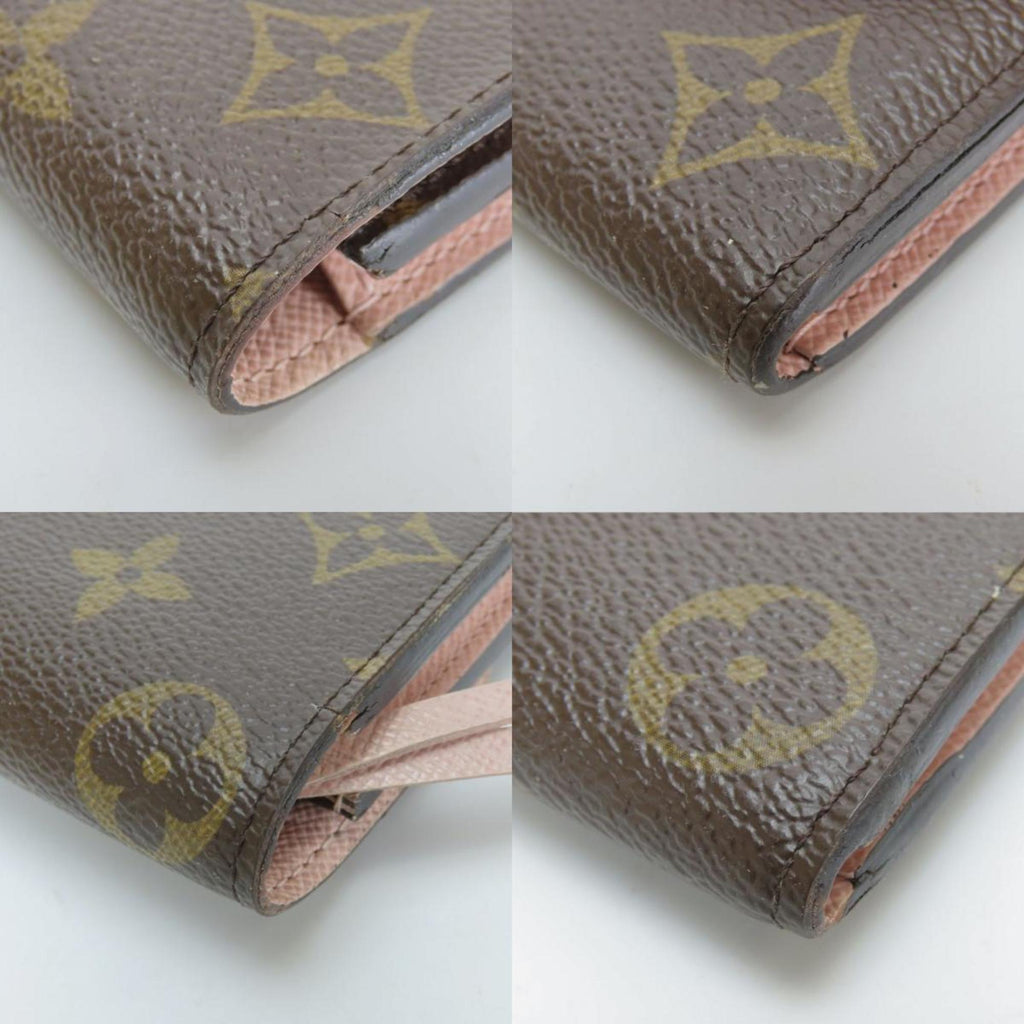 Louis Vuitton Brown Rose Ballerine Monogram Long Wallet (Bi-Fold) (Pre-Owned)