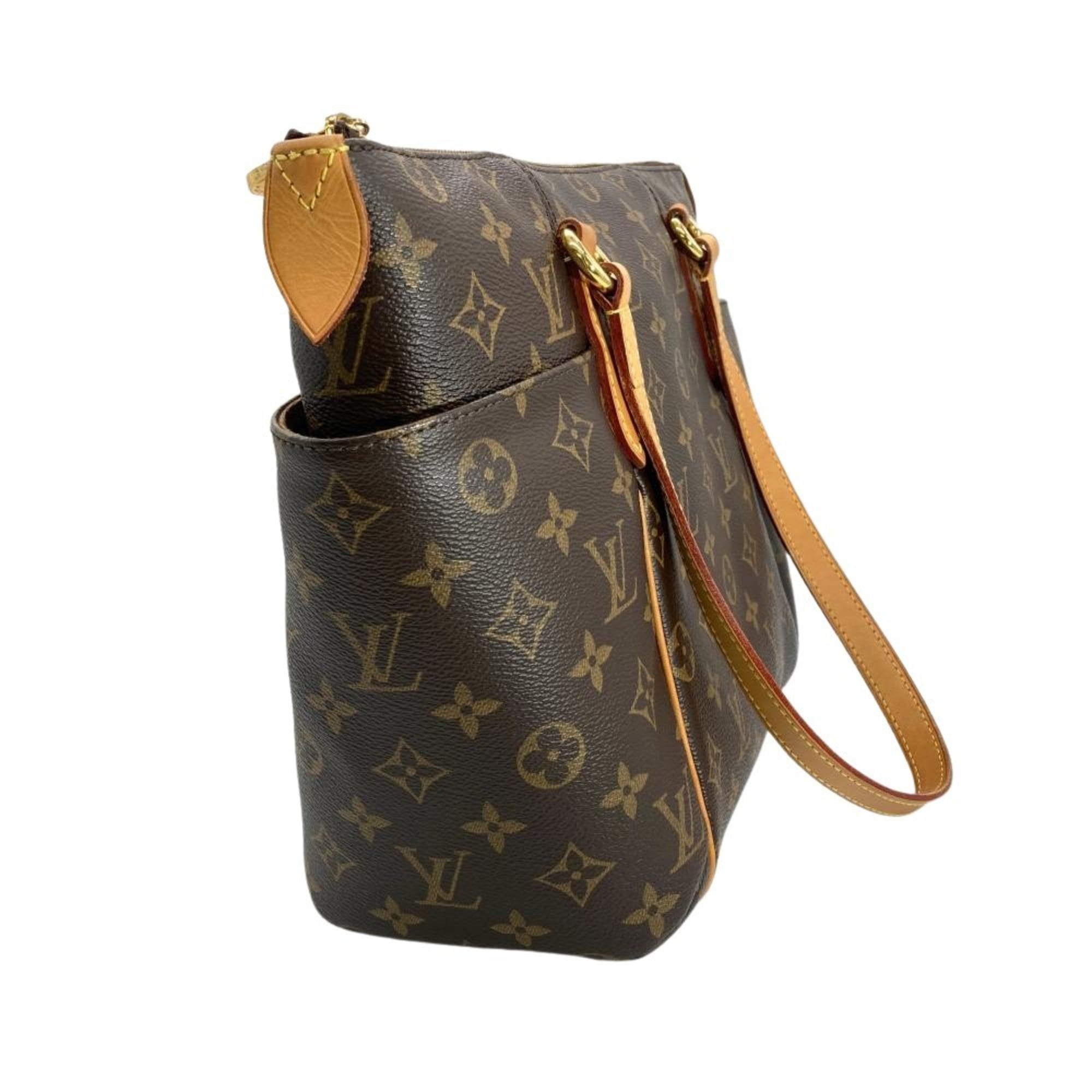Louis Vuitton Brown Monogram Canvas Tote Bag (Pre-Owned)
