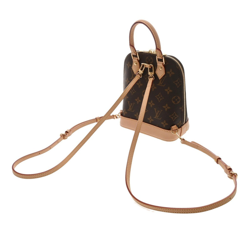Louis Vuitton Brown Monogram Canvas Backpack (Pre-Owned)